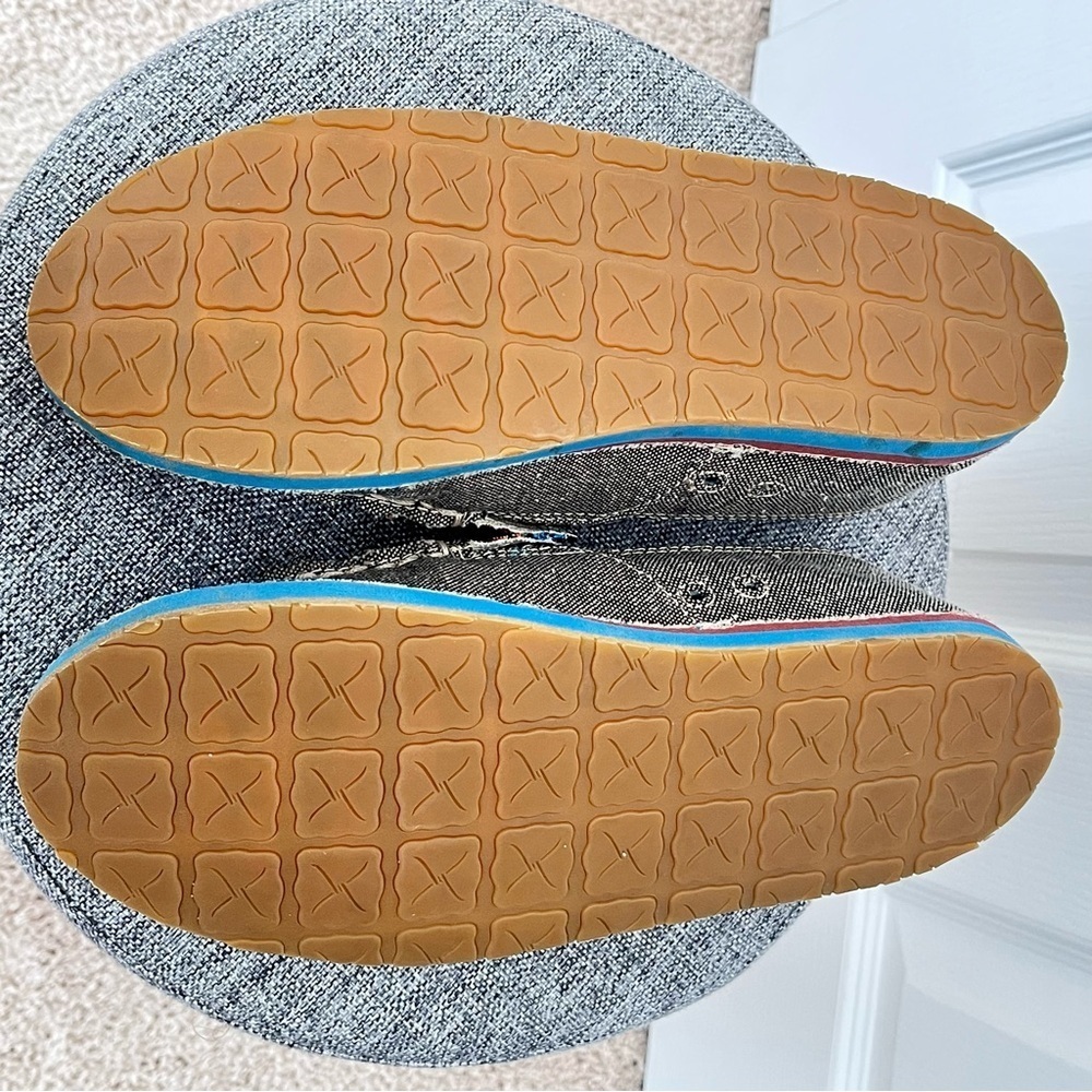 Twisted X eco Slip Ons Loafers Native Print Multi Color Tagged 6.5M *Fit like 7* - Picture 8 of 8